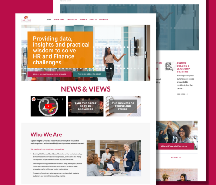 Work Page - Project Visual - SIG - Website & Branding